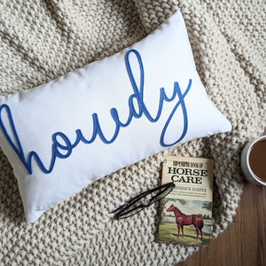 Howdy Hook Pillow main image 1