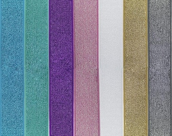 38 mm Glitzergummiband - Erste Auflistung