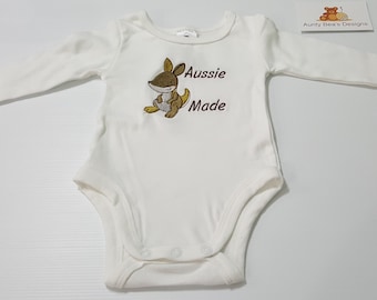Aussie Made long sleeve romper