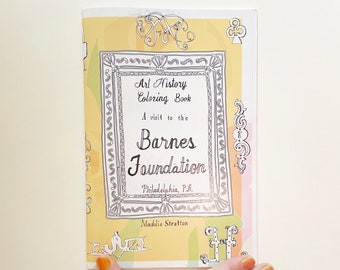 New! A Visit to the Barnes Foundation - AH COLORING BOOK