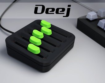 Deej Audio Mixer: juegos, volumen, chat y más - MIX5R Pro con DEEJ y MIDI