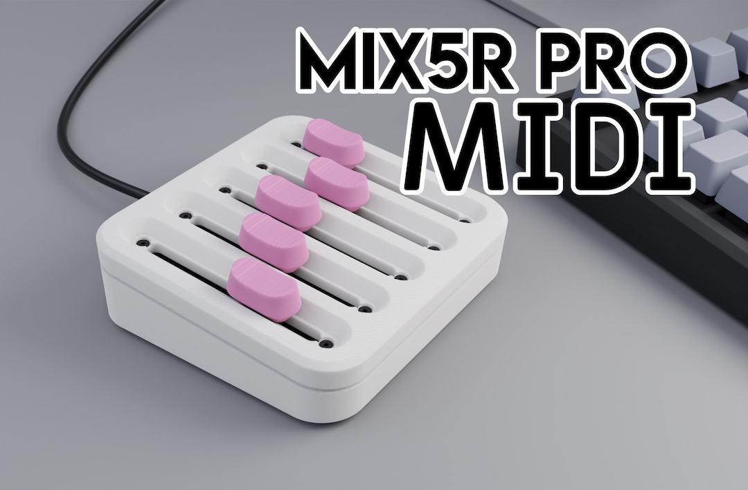 MIDI Mixer Controller for Audio, DAW, Volume and More