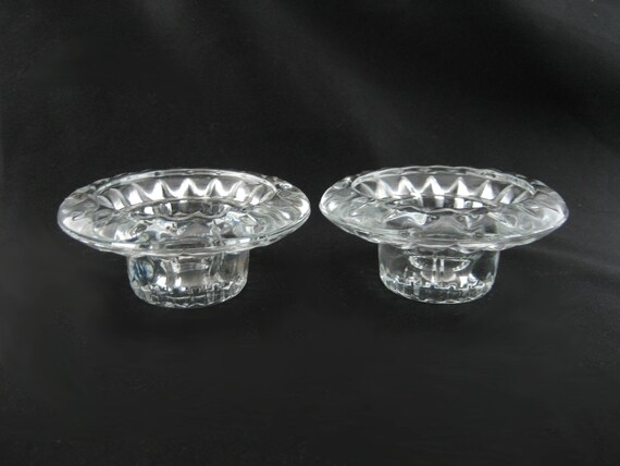 Short clearance candle holders