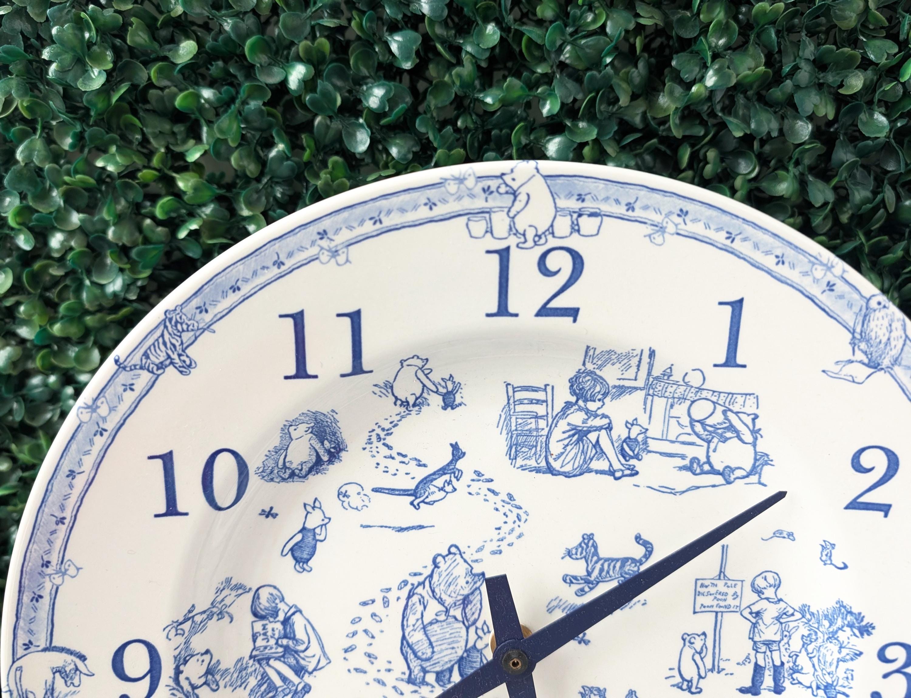 Spode Clock Rare Vintage Spode Classic Winnie the Pooh Wall Clock Made in England ...