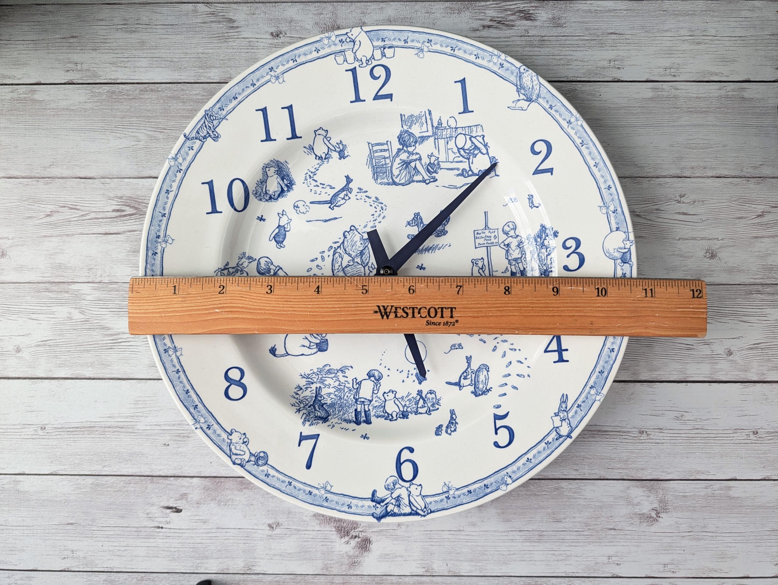 Spode Clock Rare Vintage Spode Classic Winnie the Pooh Wall Clock Made in England ...