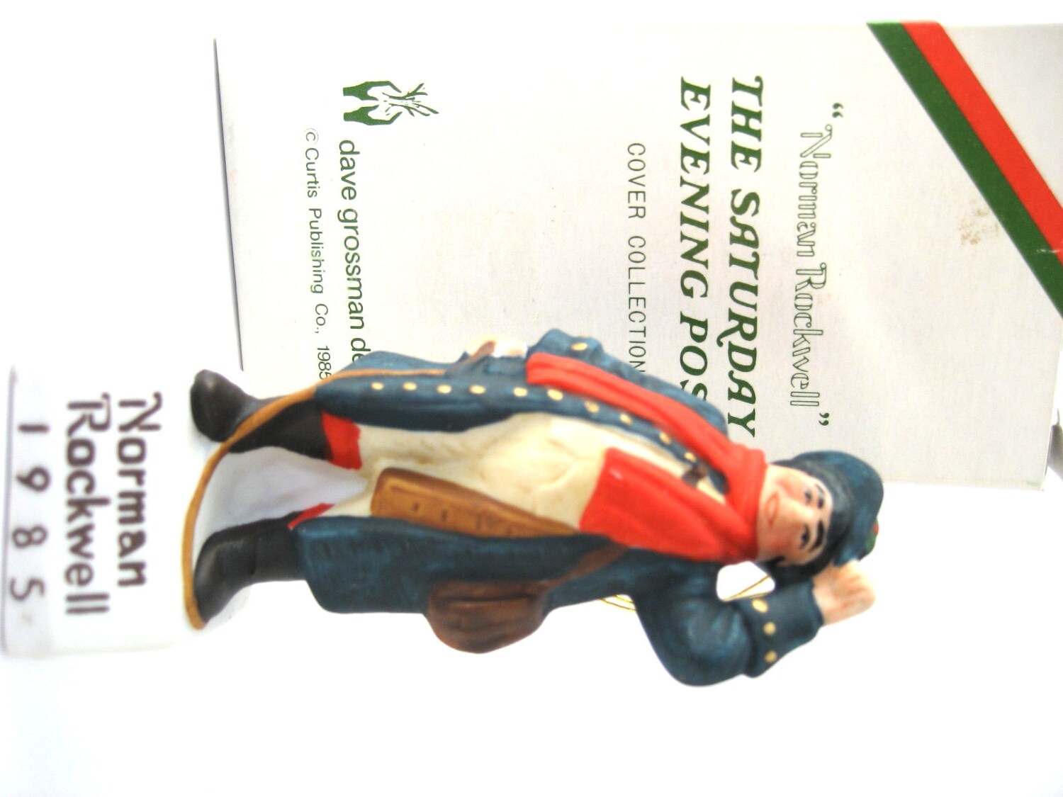 Vintage Norman Rockwell Christmas Ornament Dave Grossman - Etsy