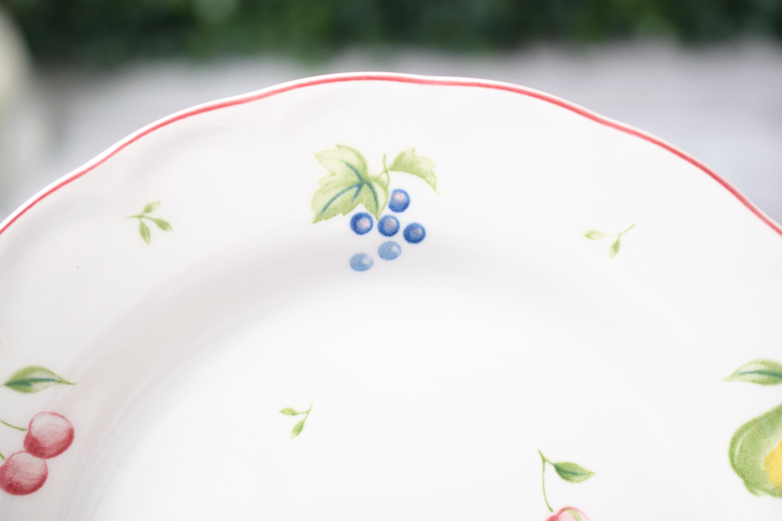 Vintage Nikko Japan Provincial Designs Dorchester Salad Plates