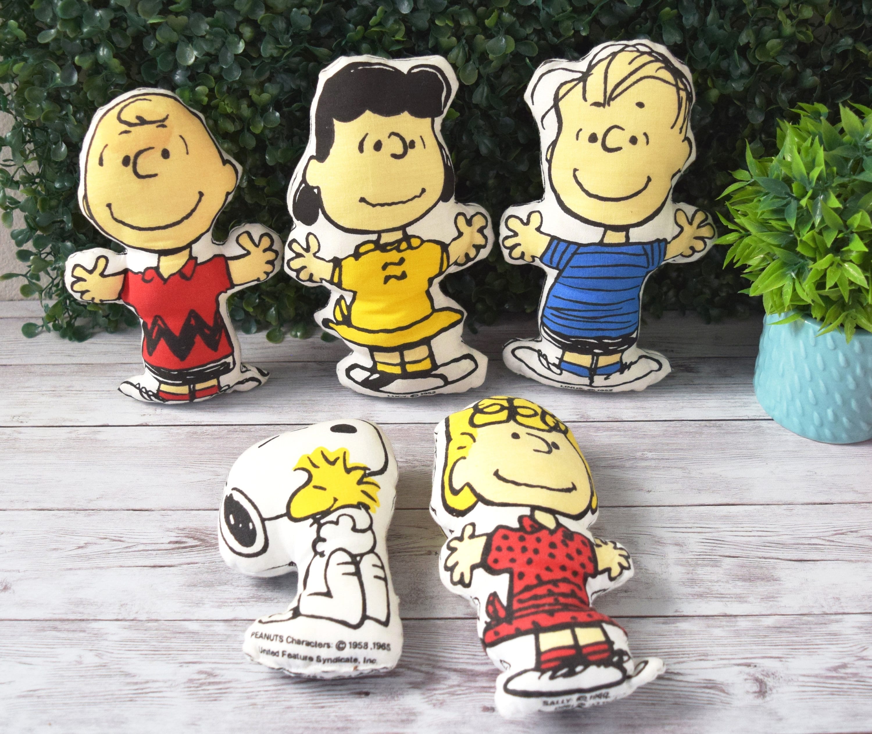 You Pick Vintage 1950s Snoopy Charlie Brown Peanuts 2D Puffy