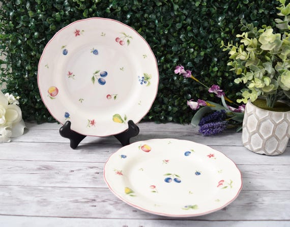 Vintage Nikko Japan Provincial Designs Dorchester Salad Plates