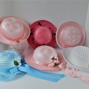 Your Choice of NOS Little Girl&#39;s Hats, 2-4 Toddler Hat, Spring Hat, Easter Hat, Summer Hat, Photo Hat