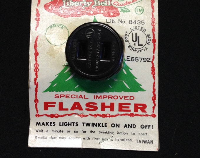Liberty Bell Christmas Light Flasher Plug Etsy