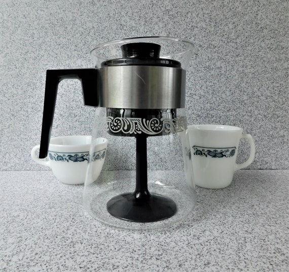 Pyrex 6 Cup Stove Top Coffee Maker 