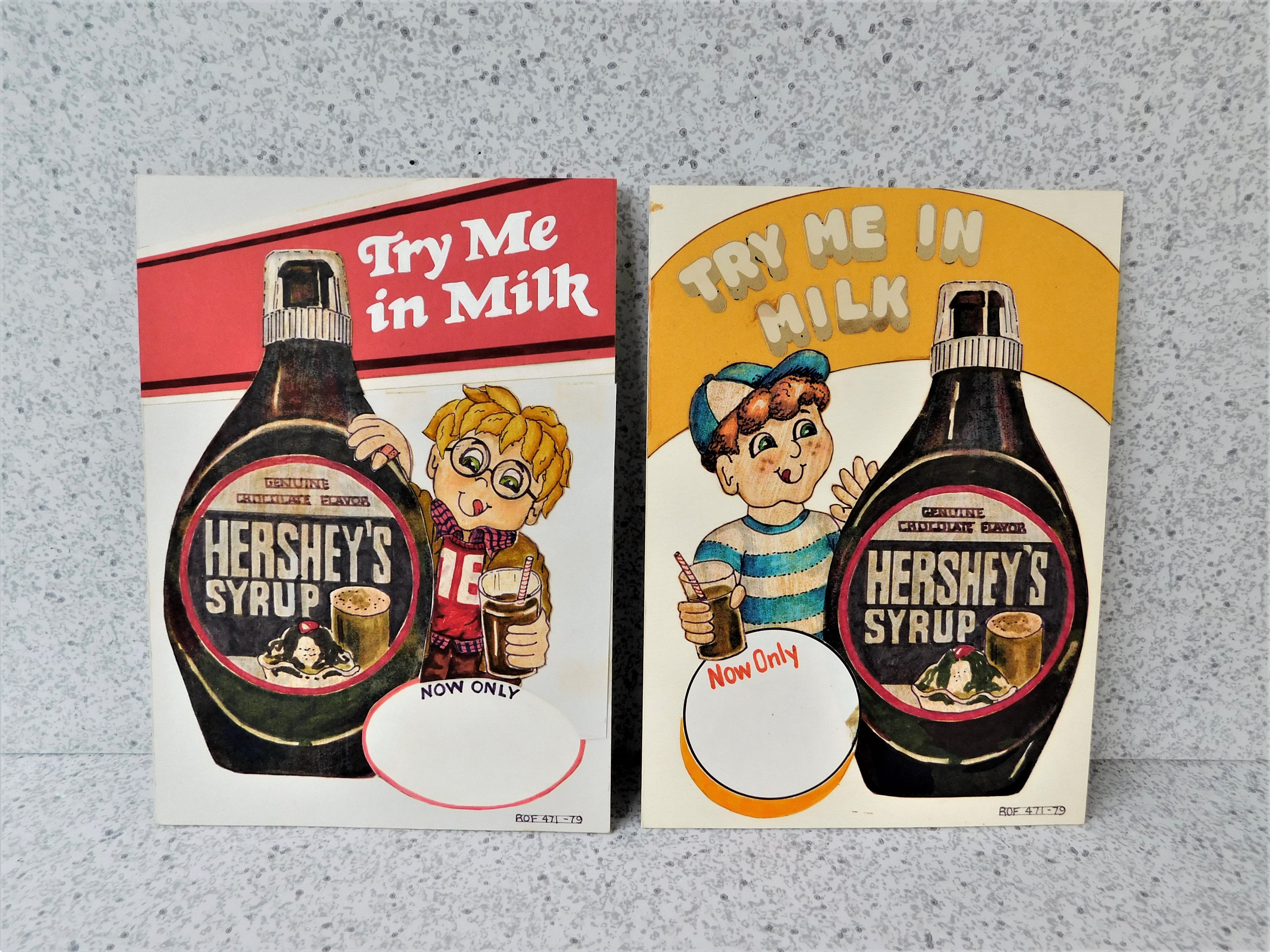 YOUR CHOICE of OOAK Original Advertising Artwork for Hershey's