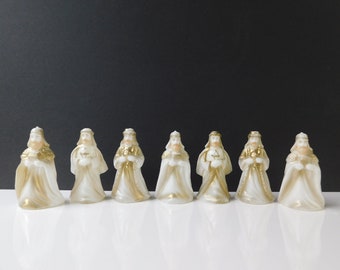 7 1988 House of Lloyd Wise Men Light Covers, Three Wise Men, Three Kings, Three Magi, Christmas Lights, 3 Kings Day
