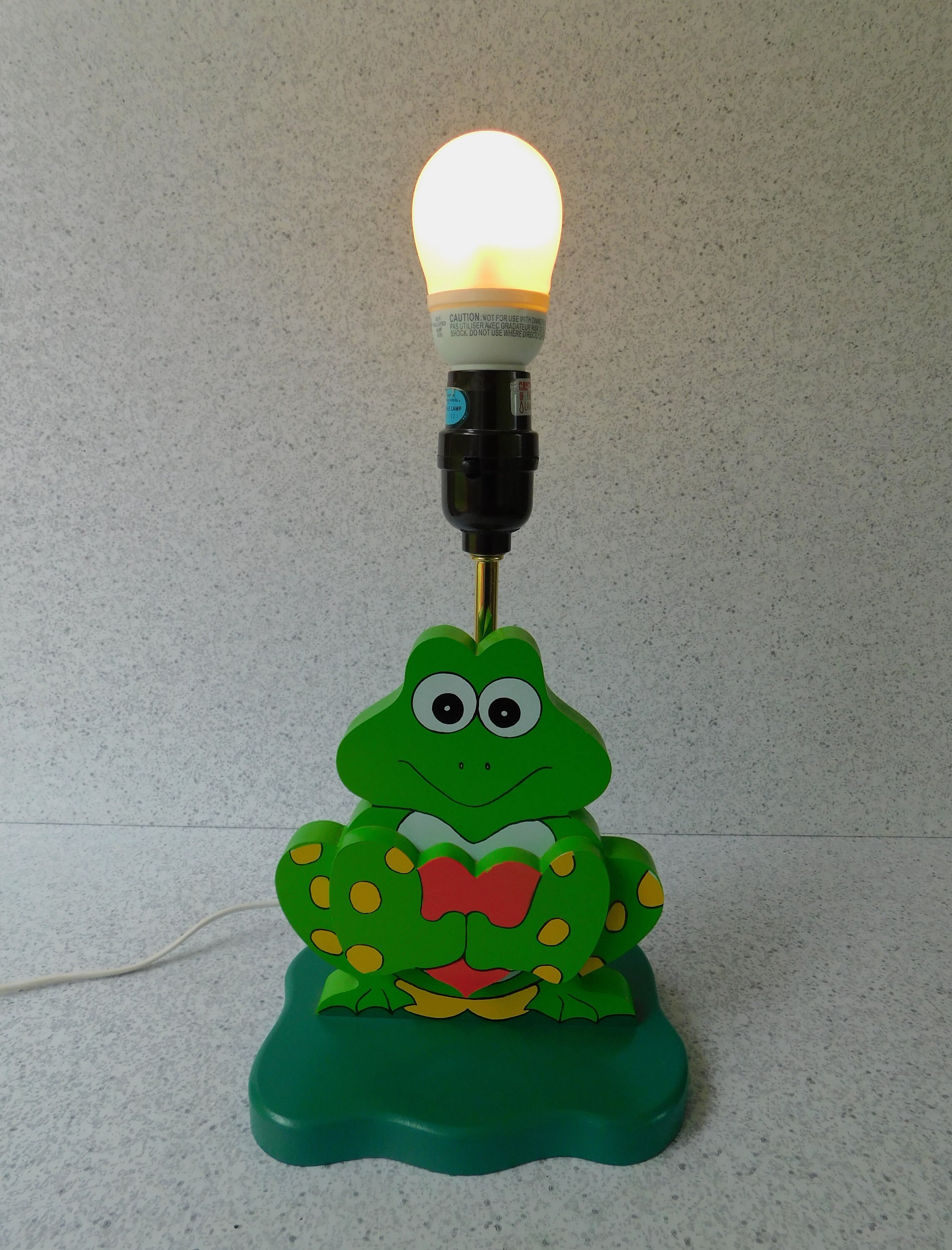 Tested and Working Vintage Frog Lamp Nursery Lamp Etsy