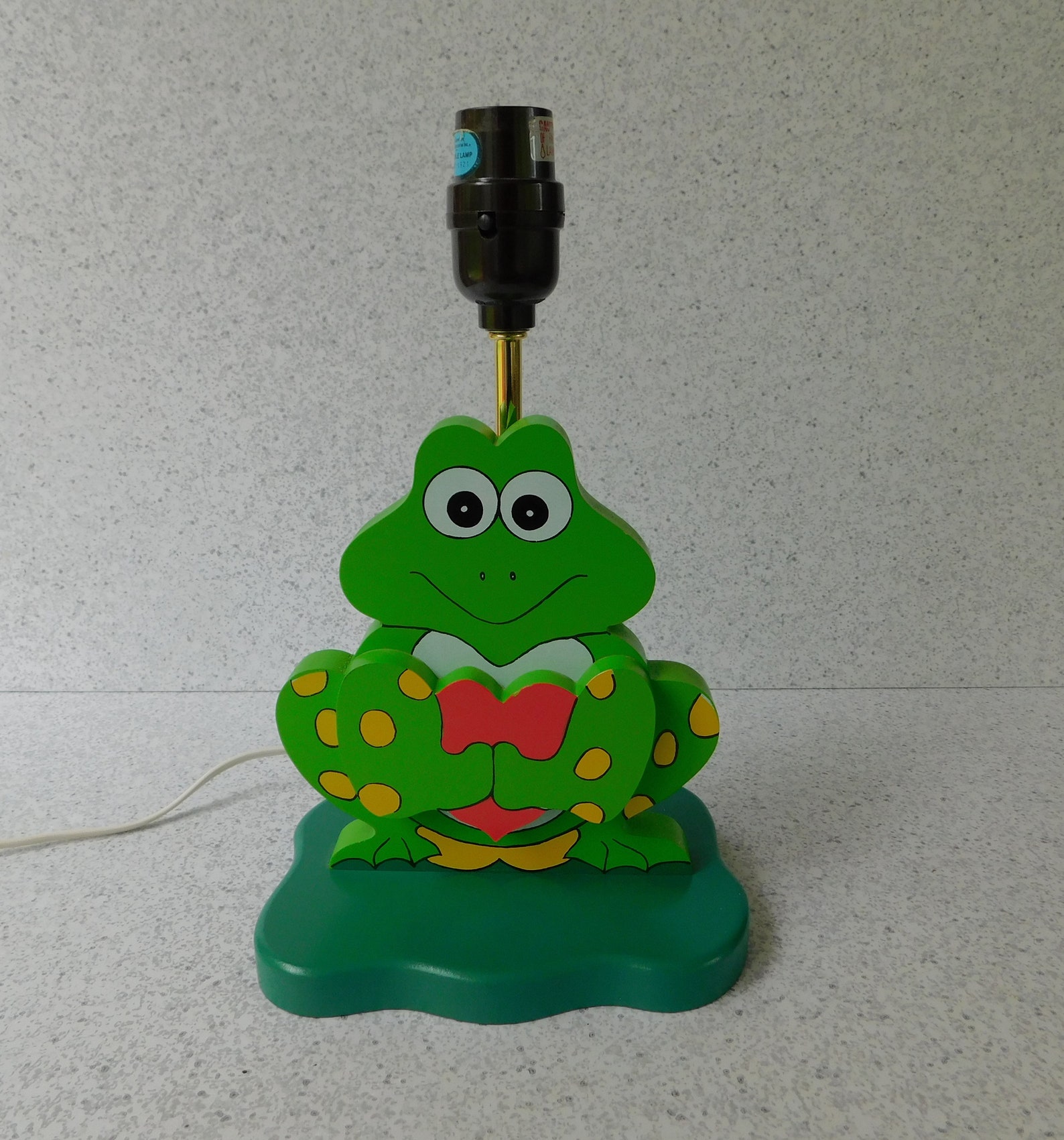 Tested and Working Vintage Frog Lamp Nursery Lamp Etsy