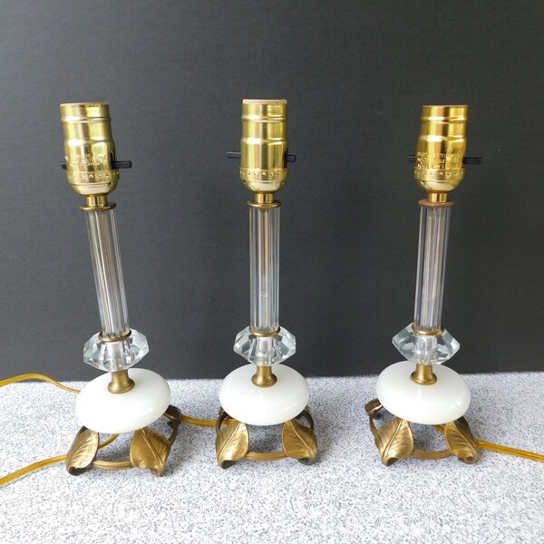 Candlestick Buffet Lamps Etsy