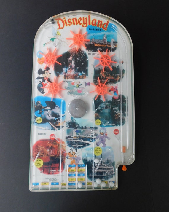 1960s Disneyland Pinball Game by Wolverine Toy, Primeval World