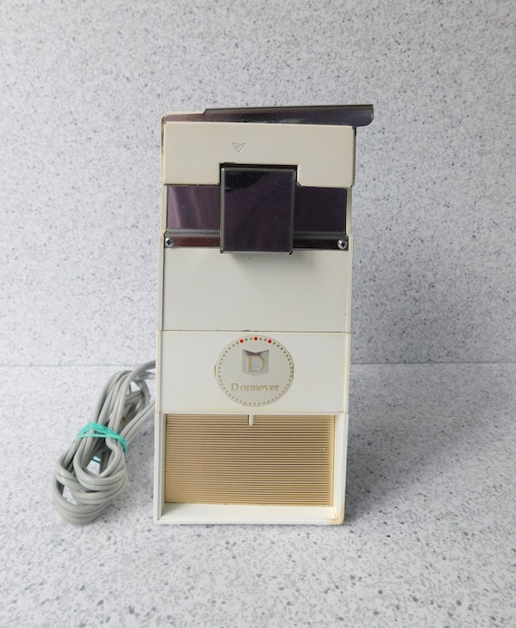 Working 1960's Dormeyer Electric Can Opener, Mid Century White Can