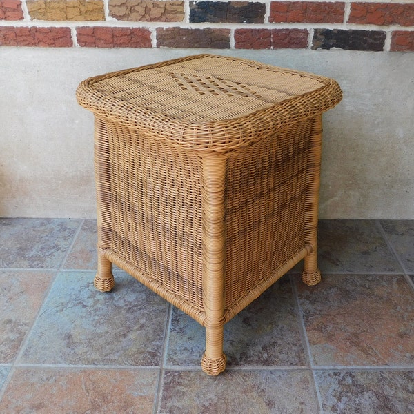 Wicker End Tables Etsy