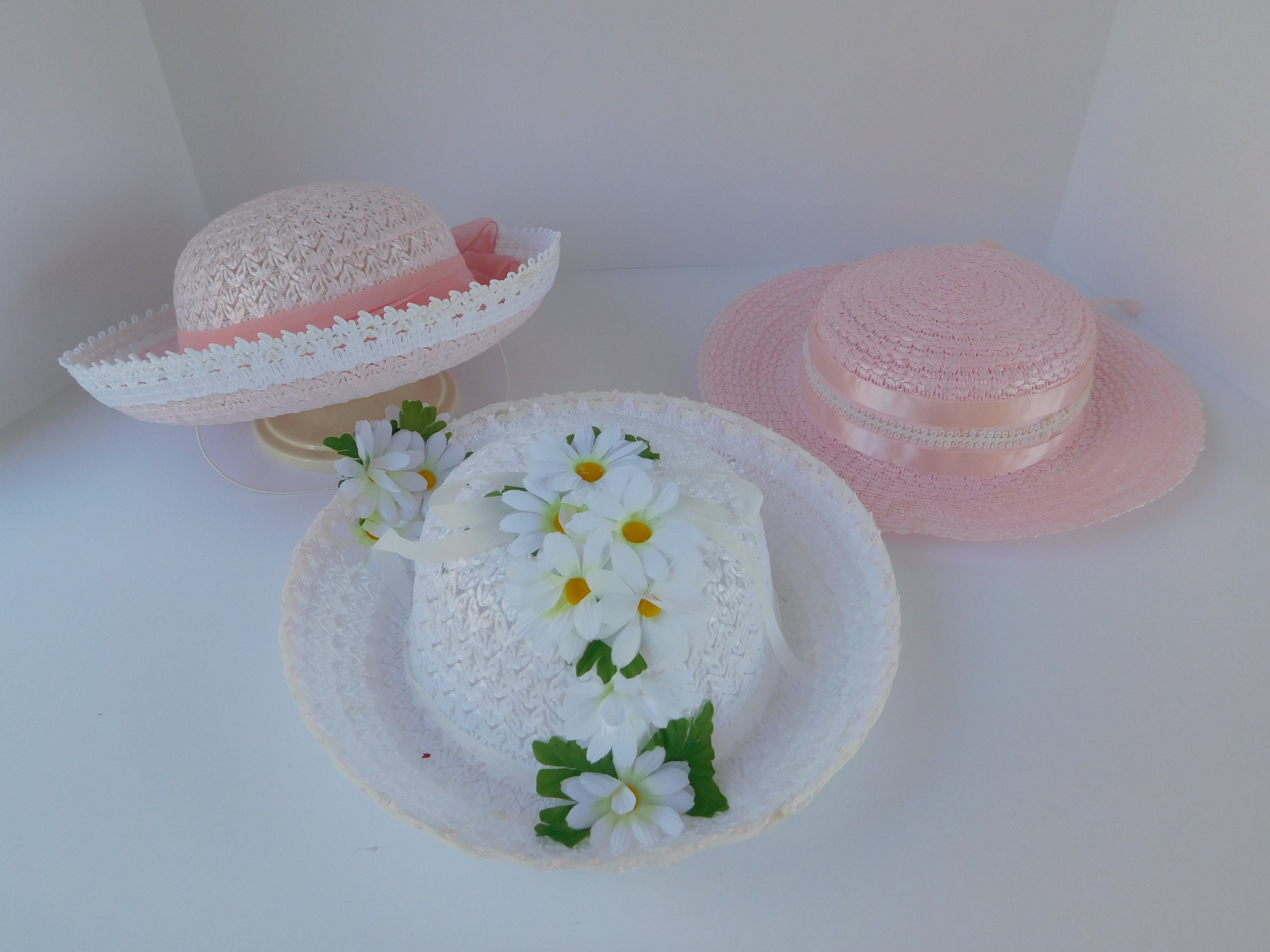 Your Choice of NOS Little Girl's Hats, Size 3-6X, Toddler Hat, Spring Hat,  Easter Hat, Summer Hat, Photo Hat 