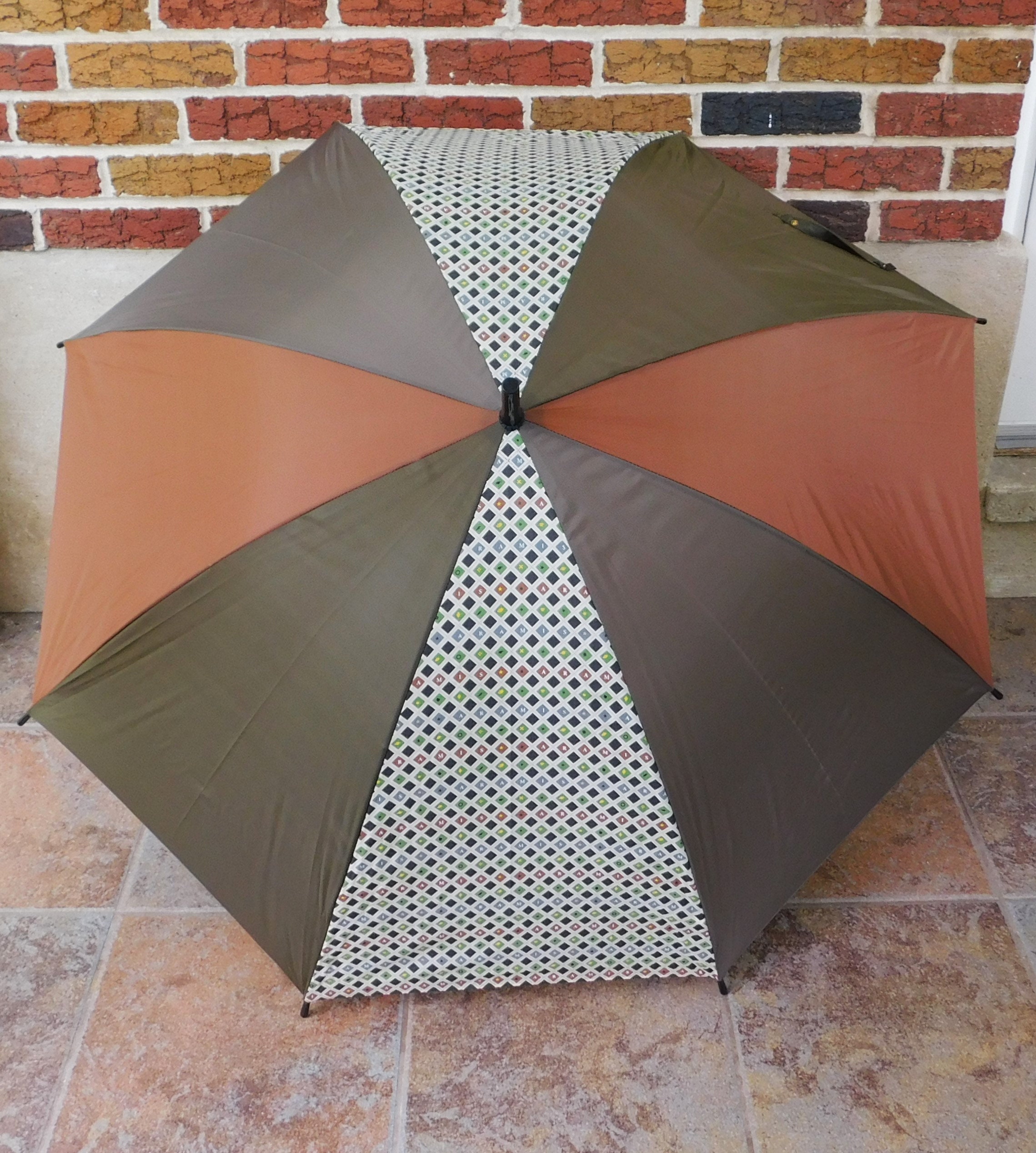 VTG 90s JPG Umbrella 傘 Vintage Knirps 2000 Telescoping Umbrella with Original Case
