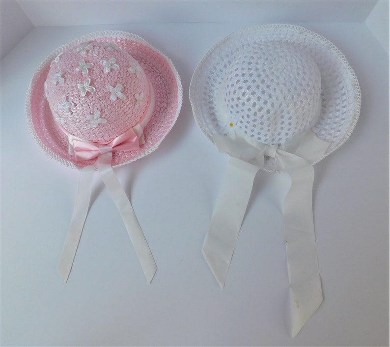 Your Choice of NOS Little Girl's Hats, 2-4 Toddler Hat, Spring Hat, Easter Hat, Summer Hat, Photo Hat image 8