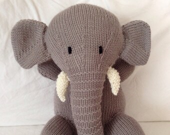 knitted stuffed animals