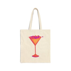 Martini Tote Bag
