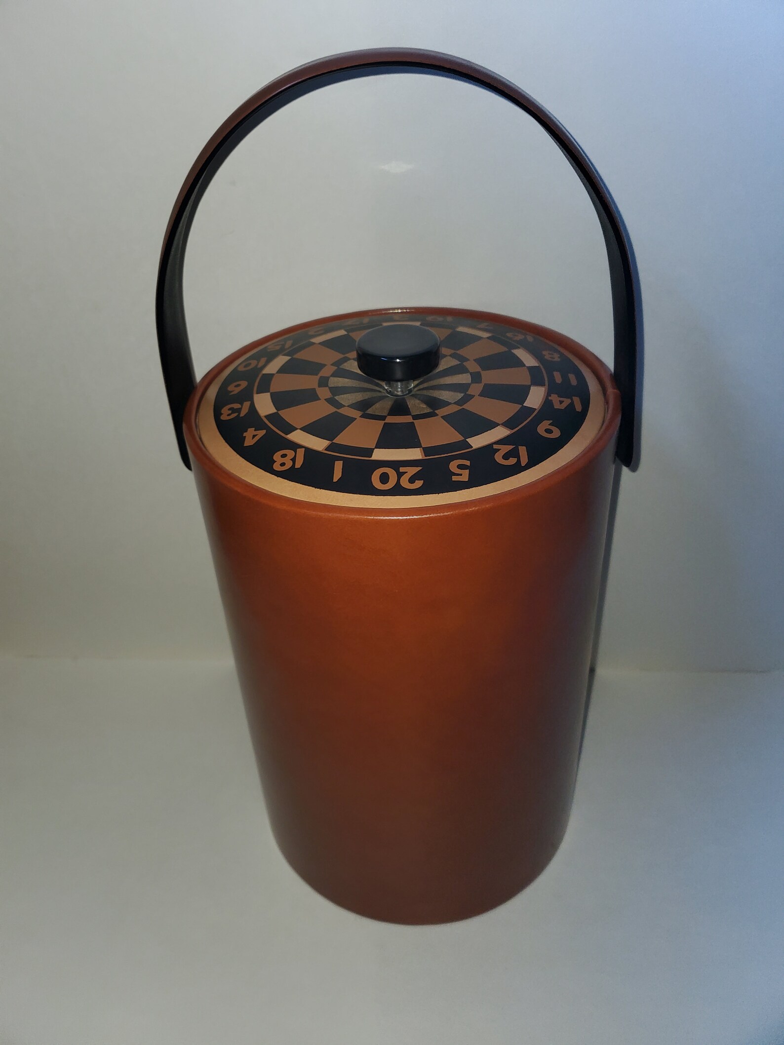 Vintage Briard Novelty Vinyl Cooler With Cool Darts Etsy