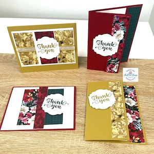 Wunderschöne handgemachte Dankeskarten für jeden Anlass mit Stampin&#39; Up! Produkte
