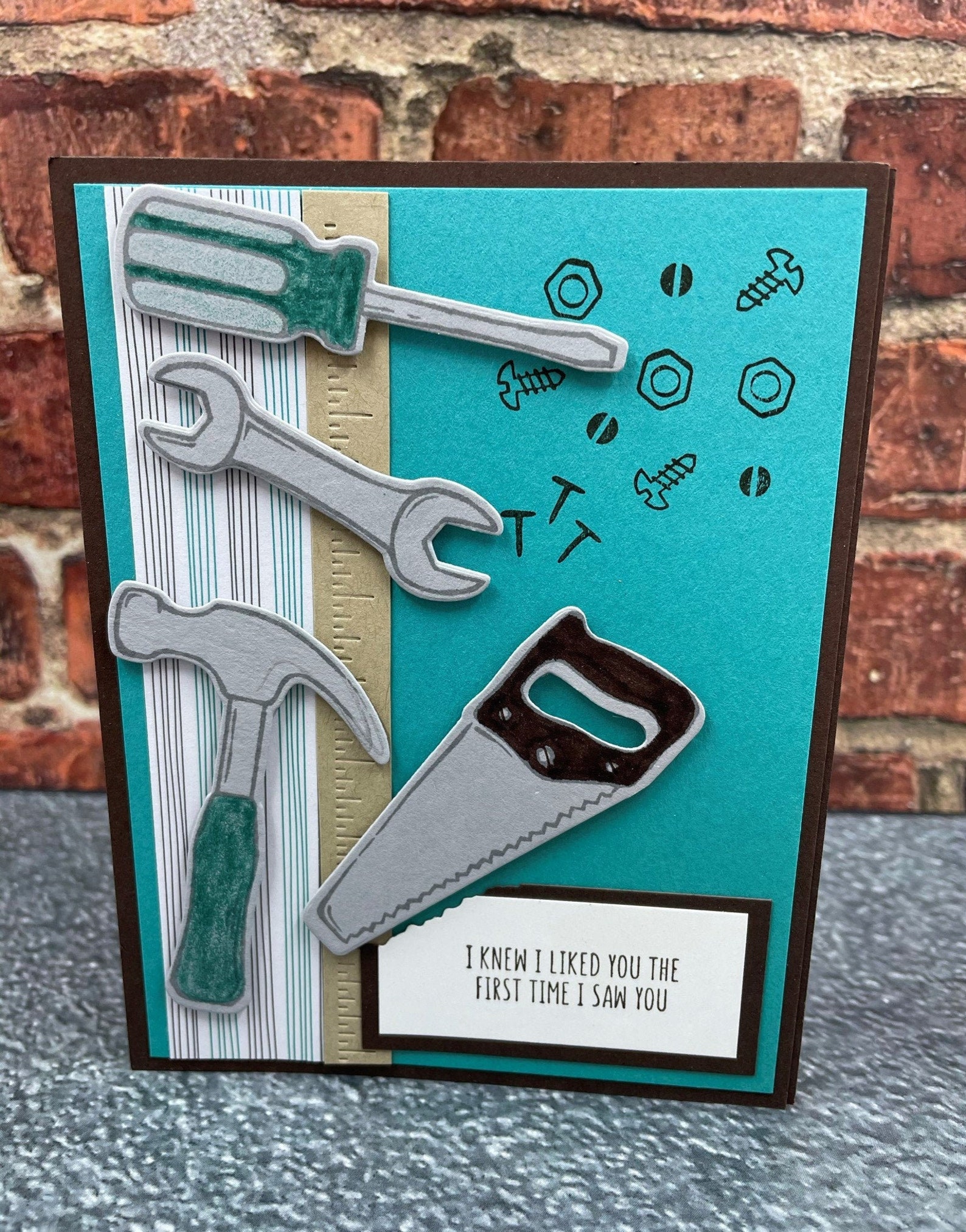 This TOOL CARD was created using quality products from Etsy