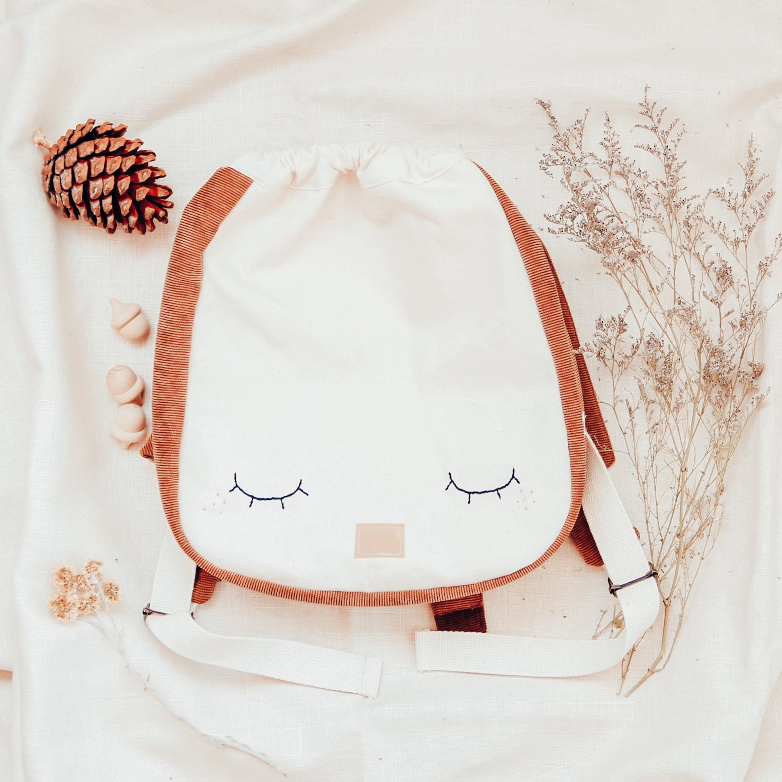 Handmade deer backpack/ Woodland backpack/ Toddler backpack/ Etsy