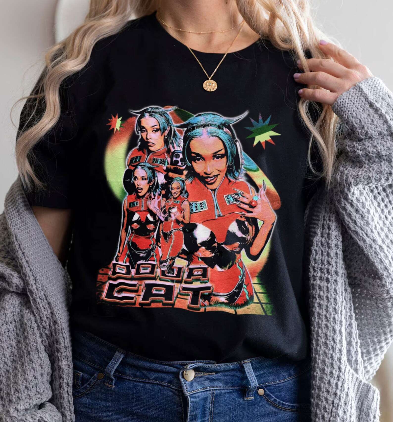 Doja Cat Shirt Tshirt Tee Merch Doja Cat Fan Hip Hop Retro Etsy UK