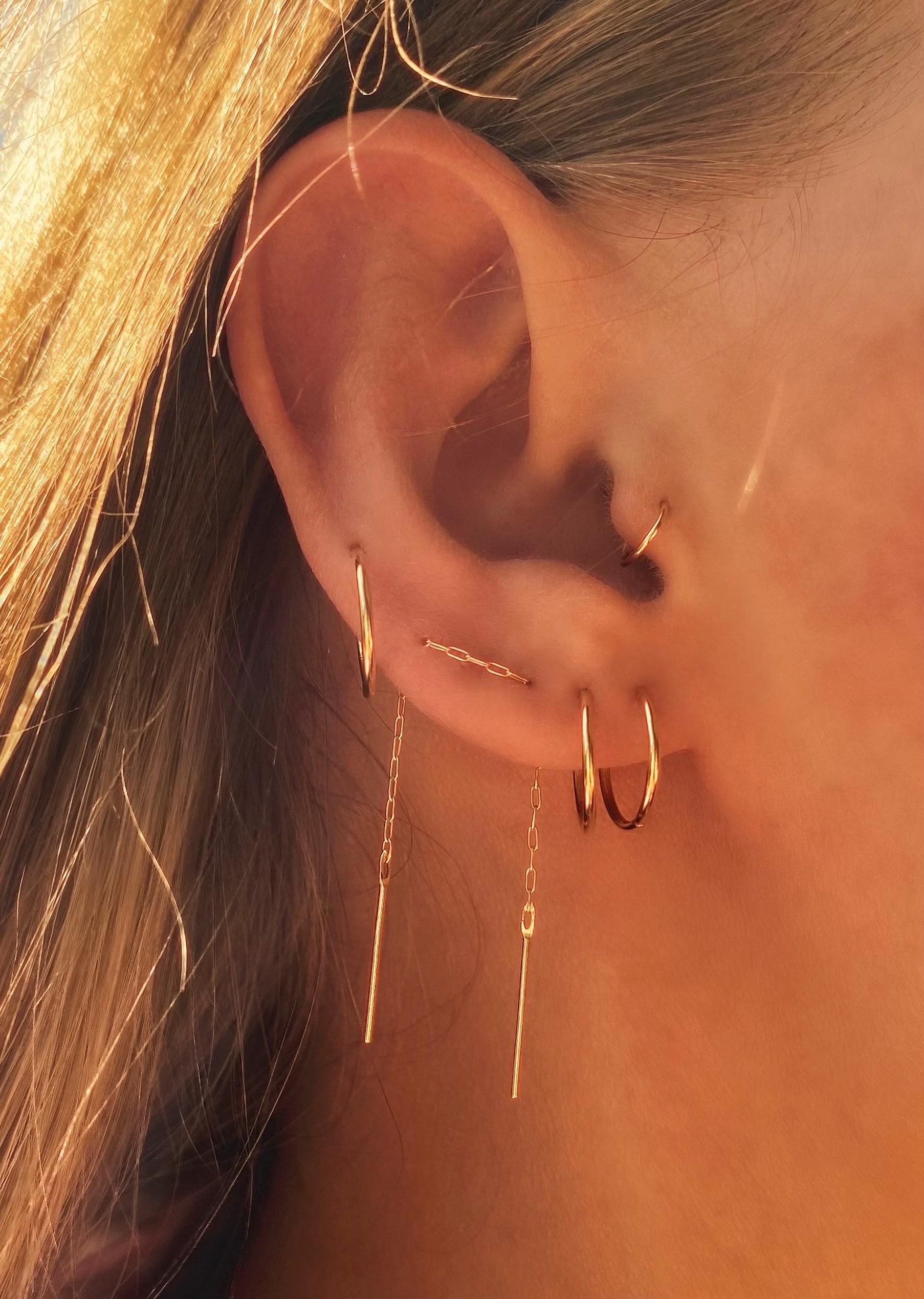 ピアス TOUT Y EST EARRINGS DOUBLE CARRE RM5B0183 LesDeuxjewelry - Etsy