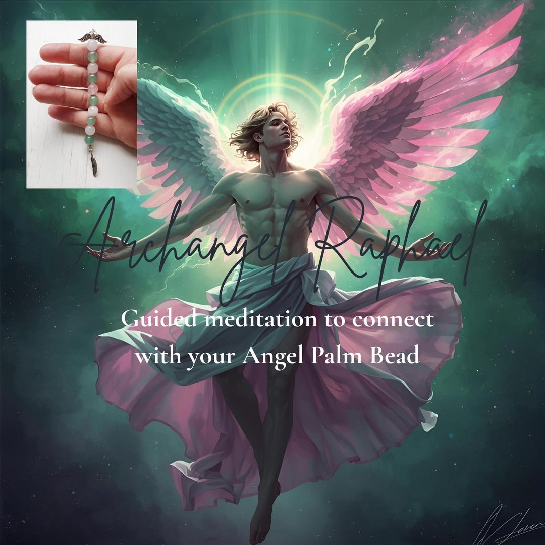 Archangel Raphael Guided Meditation for Angel Palm Bead (digital ...