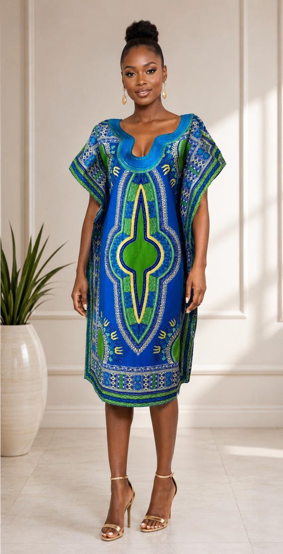 Emery Short Kaftan Dress