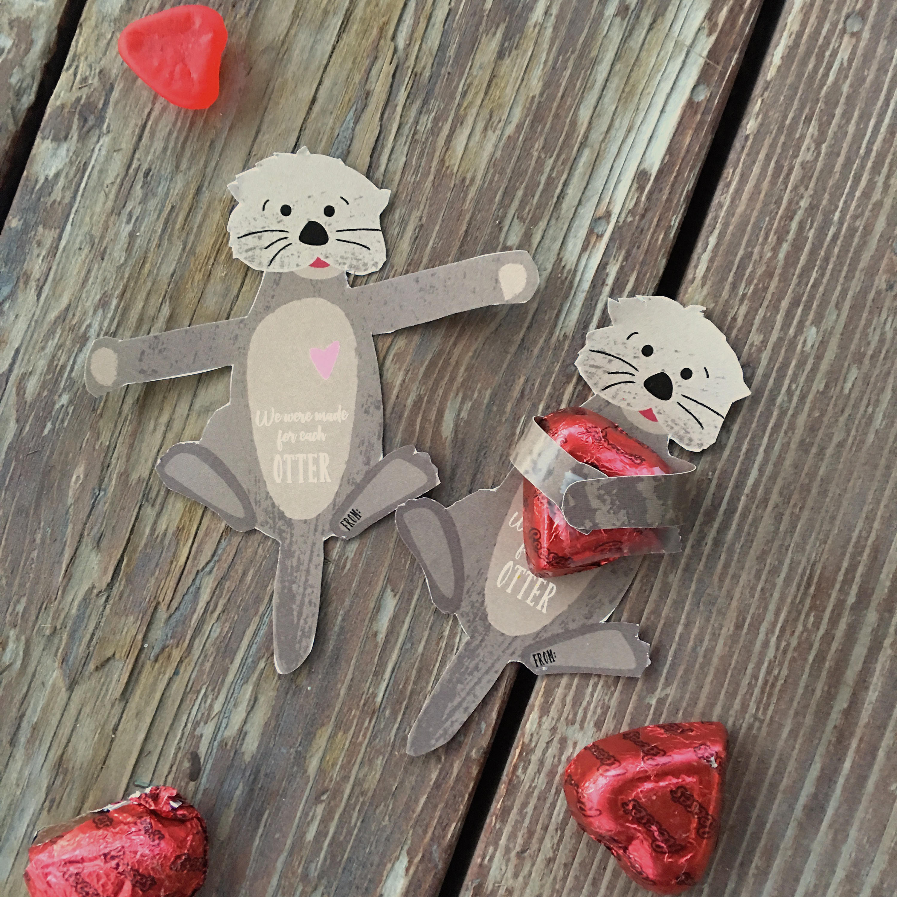 Instant Download DIY Kids Valentine Day Cards. Printable Valentine for ...