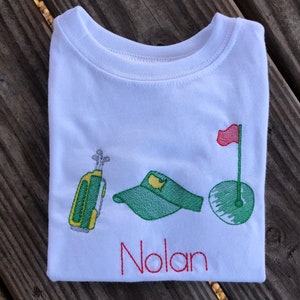 Golf Tournament Embroidered Outfit