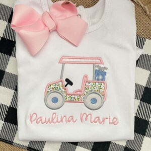 Golf Cart Applique Shirt