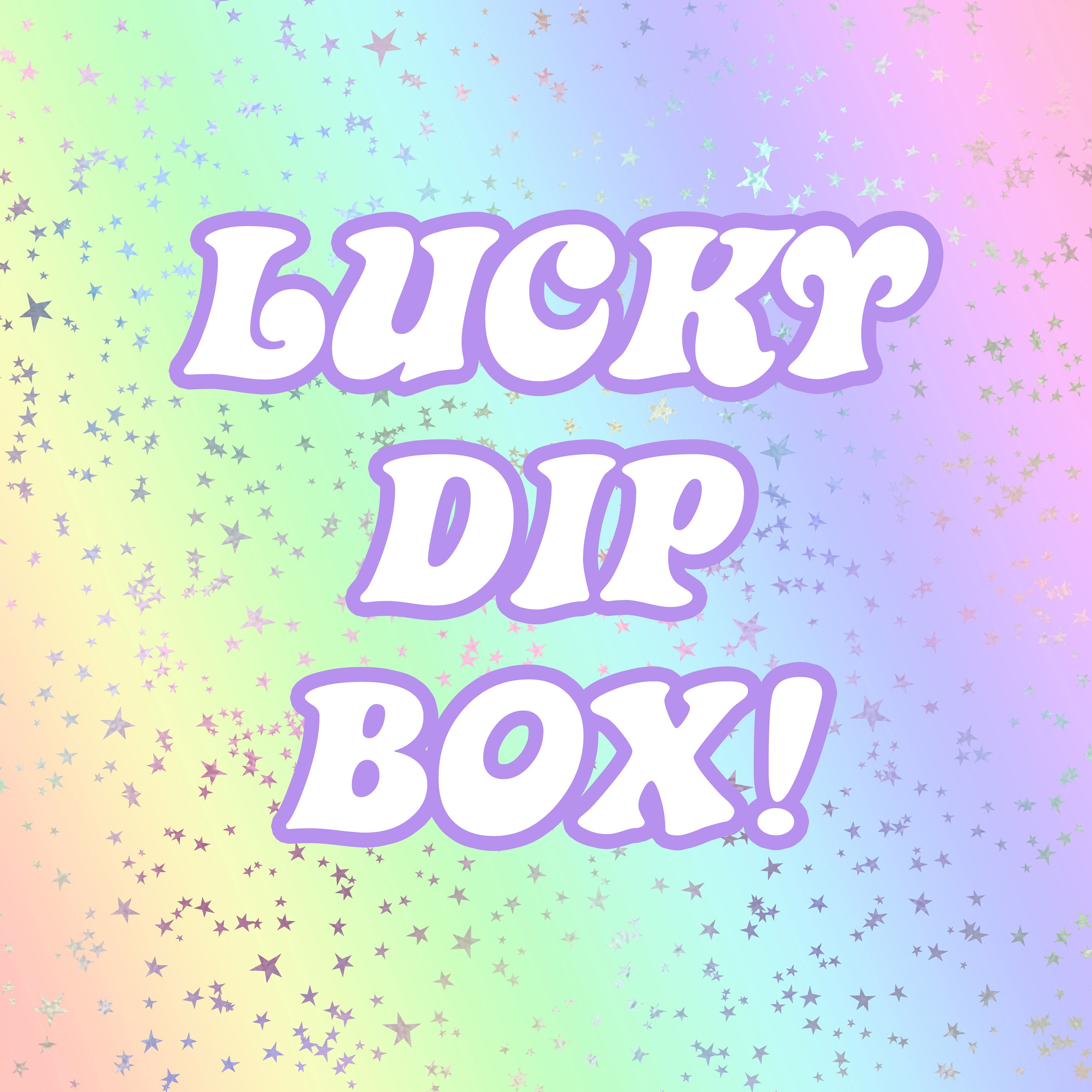 Lucky Dip Gift Box Suprise Box Mystery Box Pastel Goth Soft Etsy