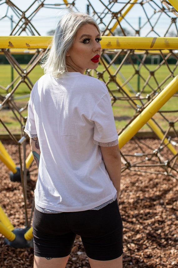 Creature Club White Lace Top Bug Insect 