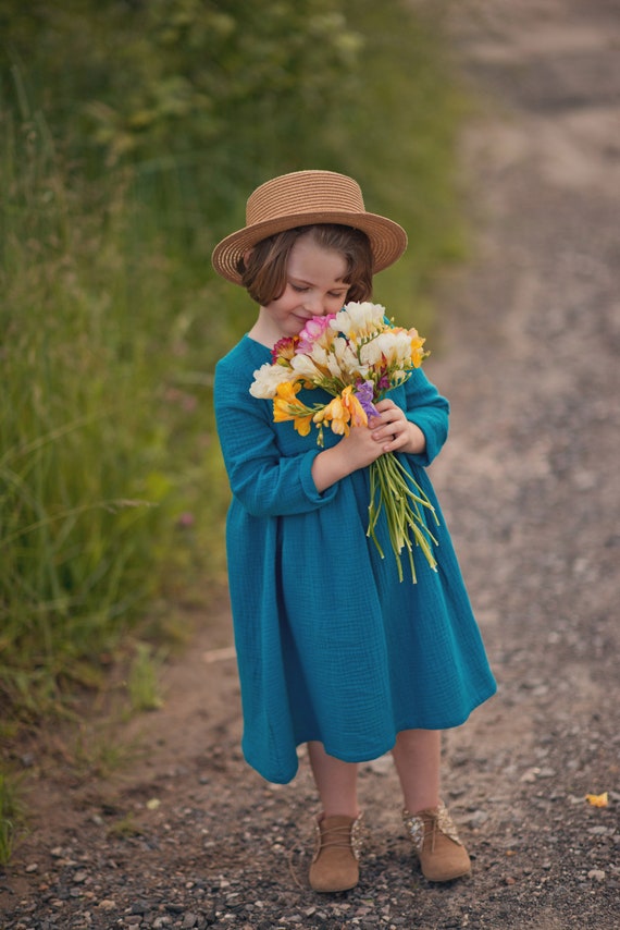 Romany smocked top spanish dresses