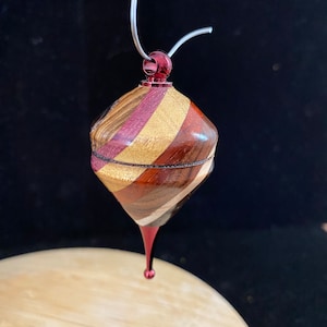 Small Wooden Christmas Tree Ornament