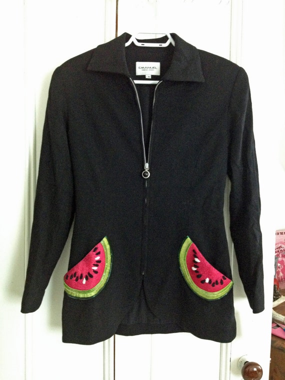 Incredible Emanuel Ungaro Late 1980s Jacket with B