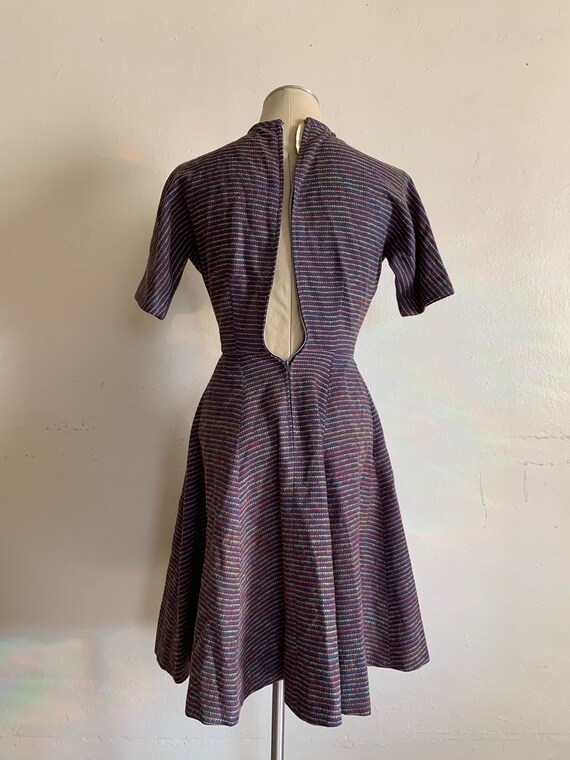 1950s Light Bright Dress - image 7