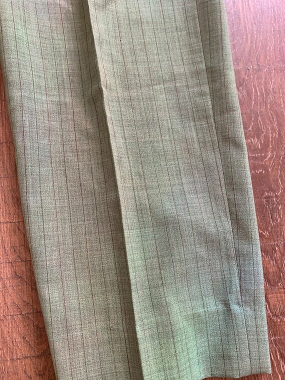 1960s Sage Green Pants - image 4