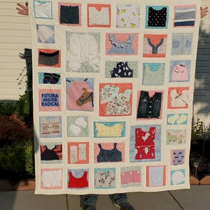 Memory Quilt from baby (childrens/kids) loved ones clothing!