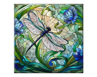 Ceramic Tile Mural, Glass Mosaic #3.  This is a gorgeous ceramic tile that looks like glass.  It is NOT a glass tile.
