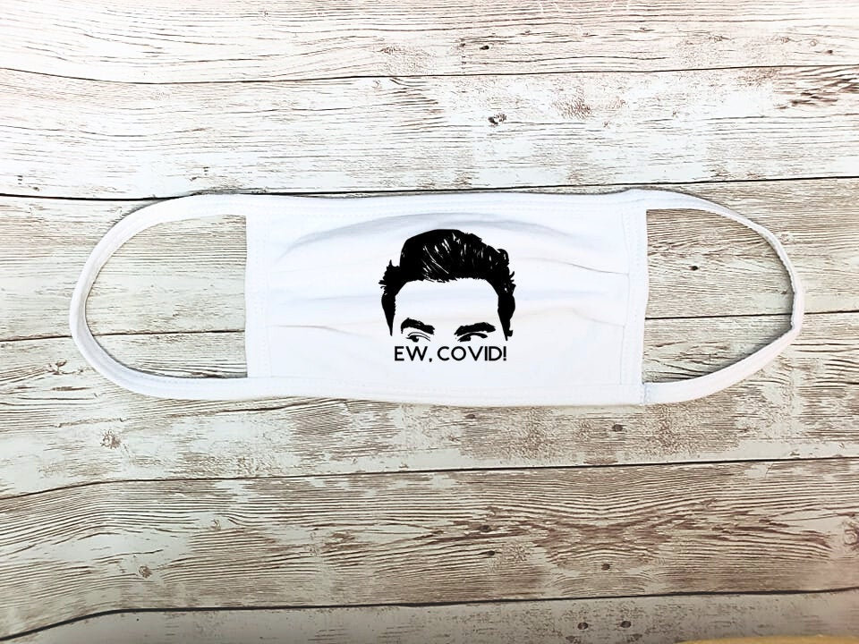 Ew, Covid! Cotton mask